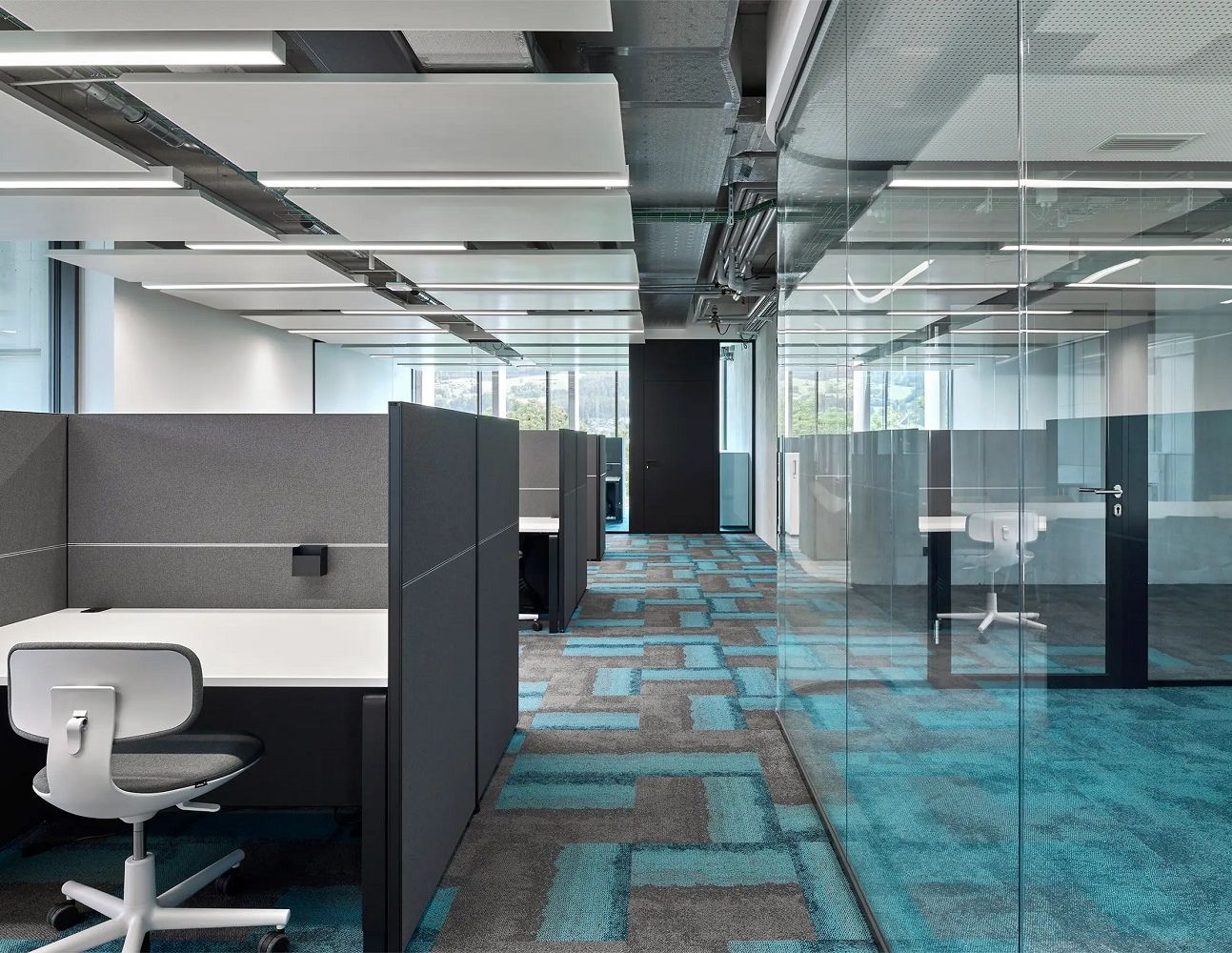 Funktionale Zonen im Open Space